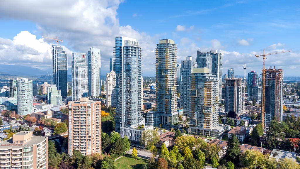本拿比市平均租金2,551加元(約14,799港元)，僅次於溫哥華。