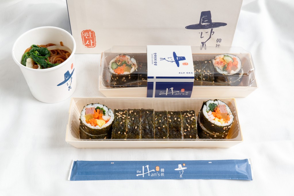 the Han's韓社的招牌韓式飯卷屢現「一卷難求」的熱銷場面。