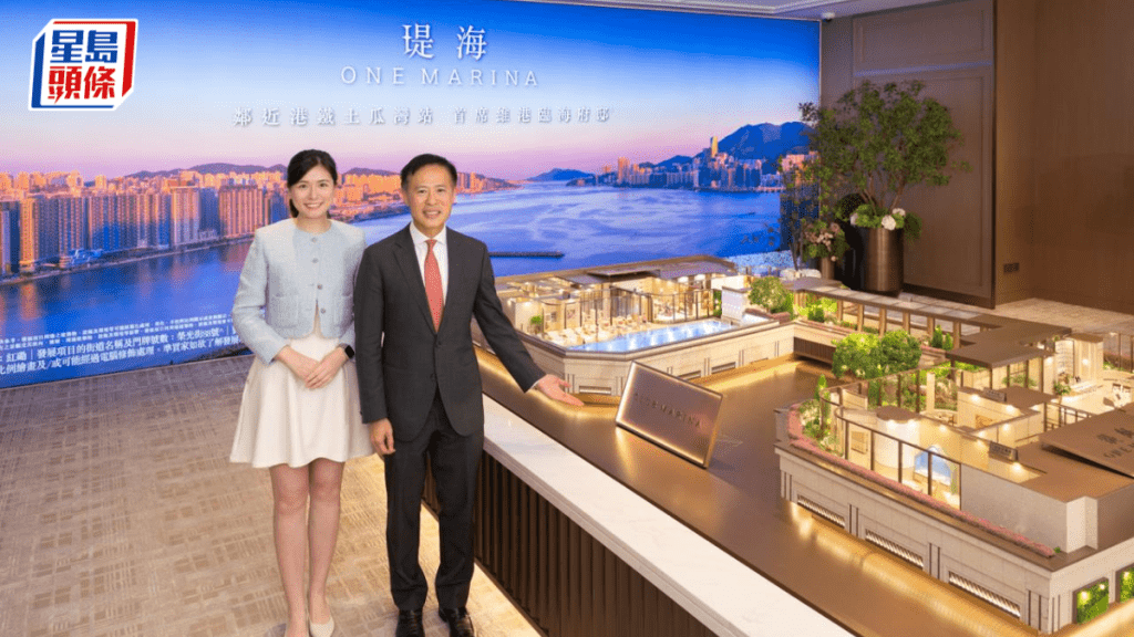 紅磡瑅海今日開放示範單位 現場參觀人流不絕