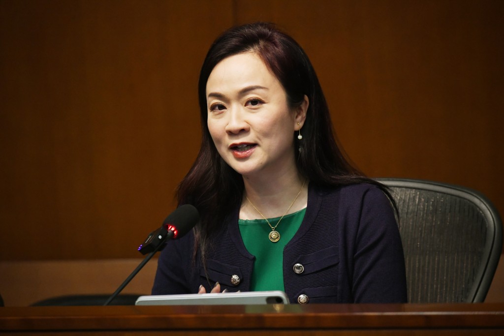 立法會議員陳凱欣擔心部分家長或因「學校有得打」而苦等。資料圖片 立法會議員陳凱欣擔心部分家長或因「學校有得打」而苦等。資料圖片