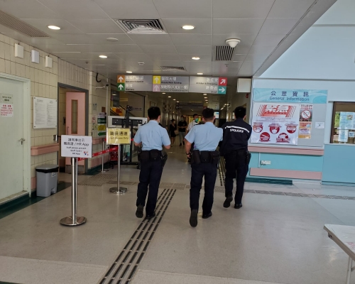 男子送院不治，警方正調查事件。