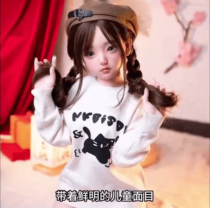 內地電商平台搜尋到有兒童色情特徵的情趣公仔。  澎湃新聞