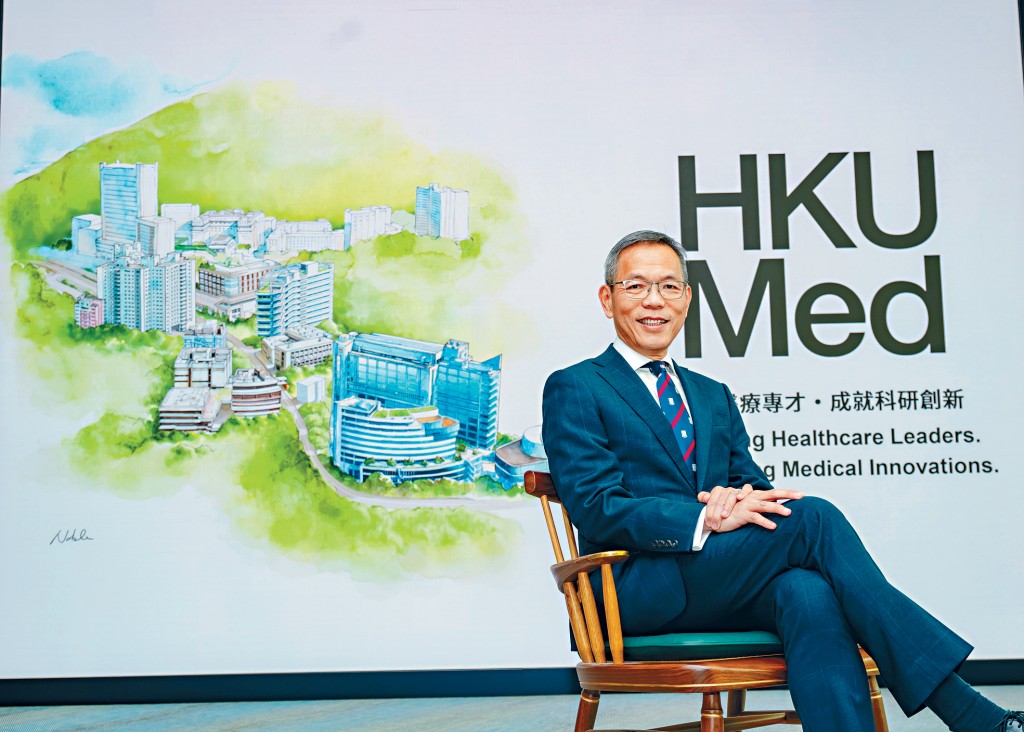 劉澤星表示，港大醫學院會考慮參與北都的高等教育建設，冀有助加強與深圳以至大灣區城市的科研合作。 