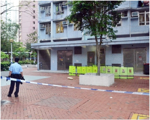 警方到場調查。