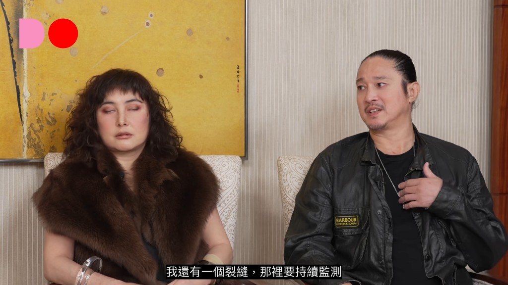 陳子聰續說：「我希望先專注自己嘅的身體健康，因為覺得未達到穩定嘅狀態。」