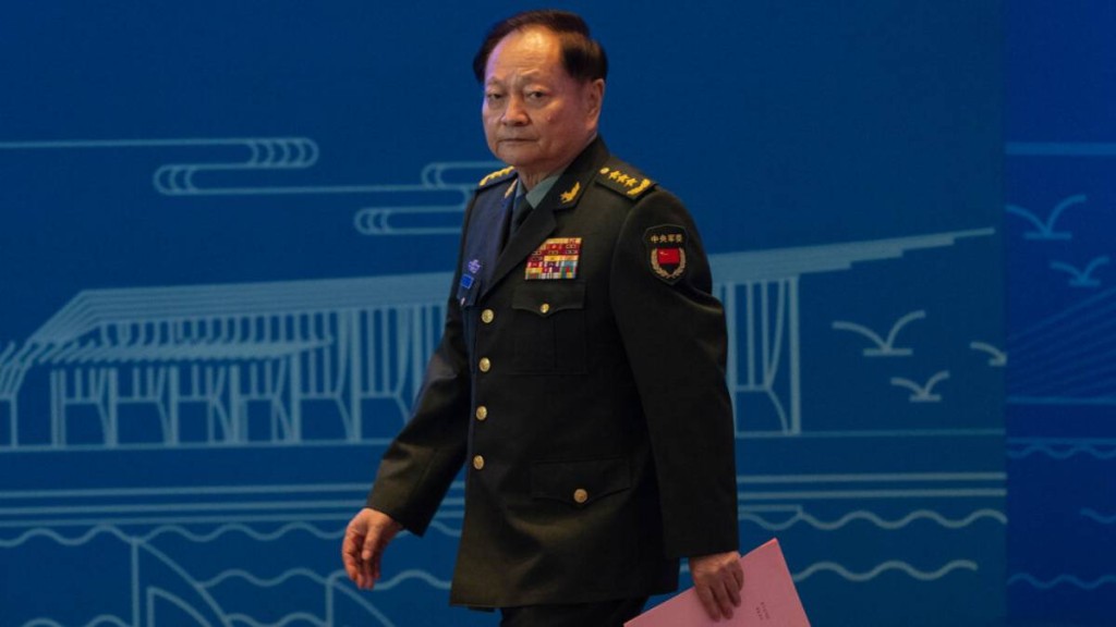 解放軍報再評張劉落馬，指「腐敗分子終將被永遠釘在歷史的恥辱柱上」。美聯社