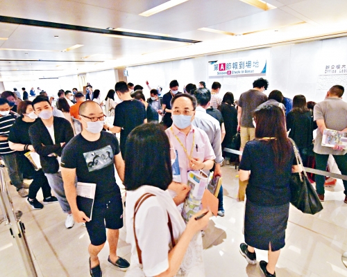 ■黃竹坑揚海單日售出約68伙,3房戶率先沽清。