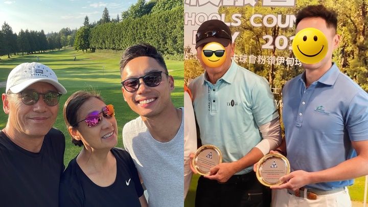 苗僑偉細仔返港父子激罕合體做一事   32歲苗俊高大威猛似爸爸曾晒肌拍內褲廣告