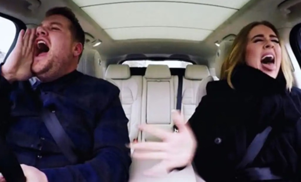與Adele那集《Carpool Karaoke》創下2.5億次的點擊率。