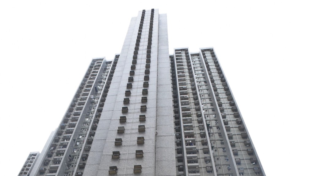 將軍澳欣明苑欣蘭閣。資料圖片