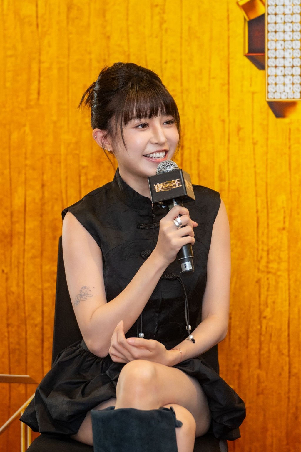 Miko與兩位前輩齊齊宣傳，緊張又榮幸。