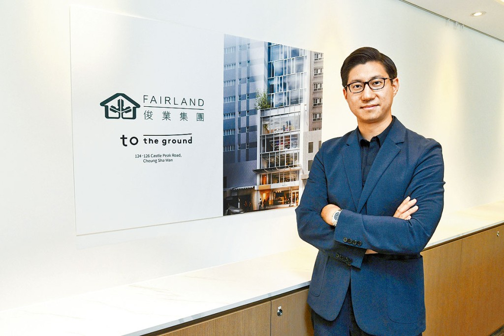俊業集團吳天偉表示,在舊區打造升級版「民生商廈」,吸納服務行業及性格小店進駐。
