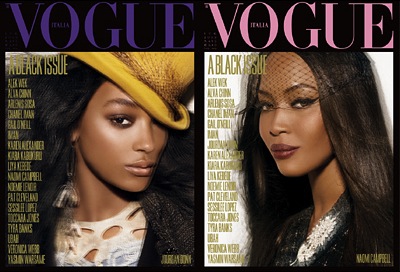 2008年推出全黑人Vogue,引起轟動。