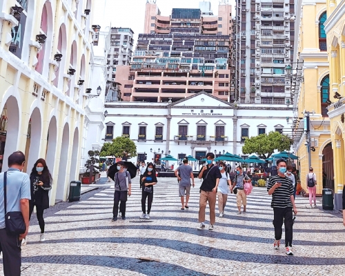 澳門市面情況。網上圖片