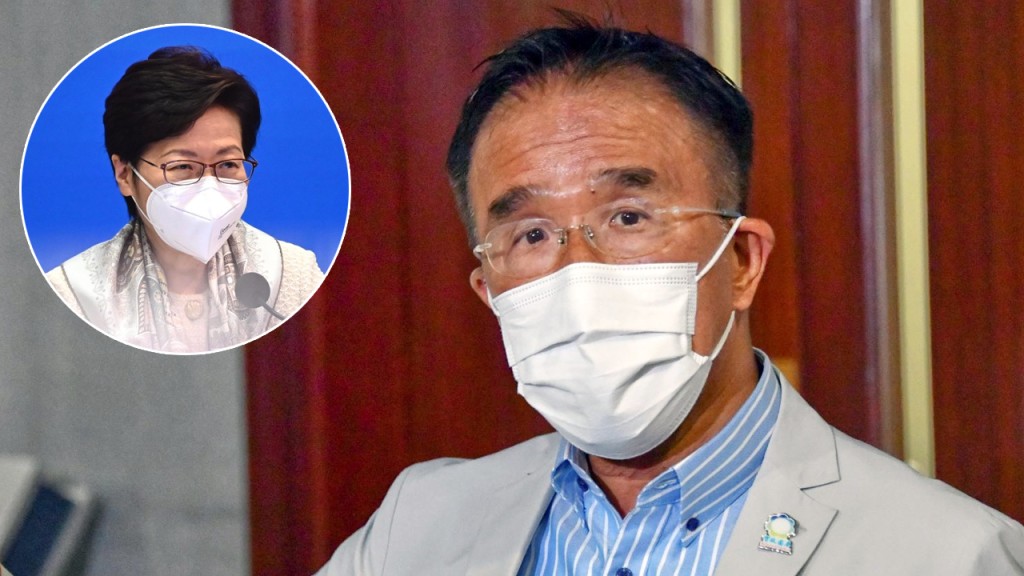 田北辰回應林鄭月娥「籲施壓者反思」論。資料圖片