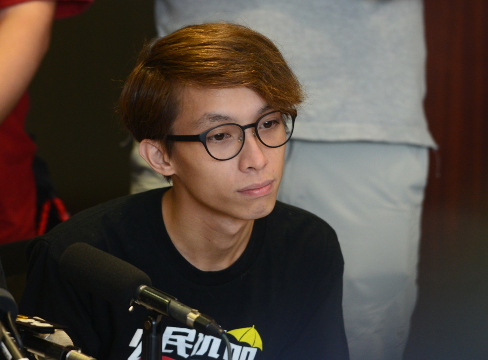 召集人陳皓桓坦言只能堅持至不能發聲為止。資料圖片