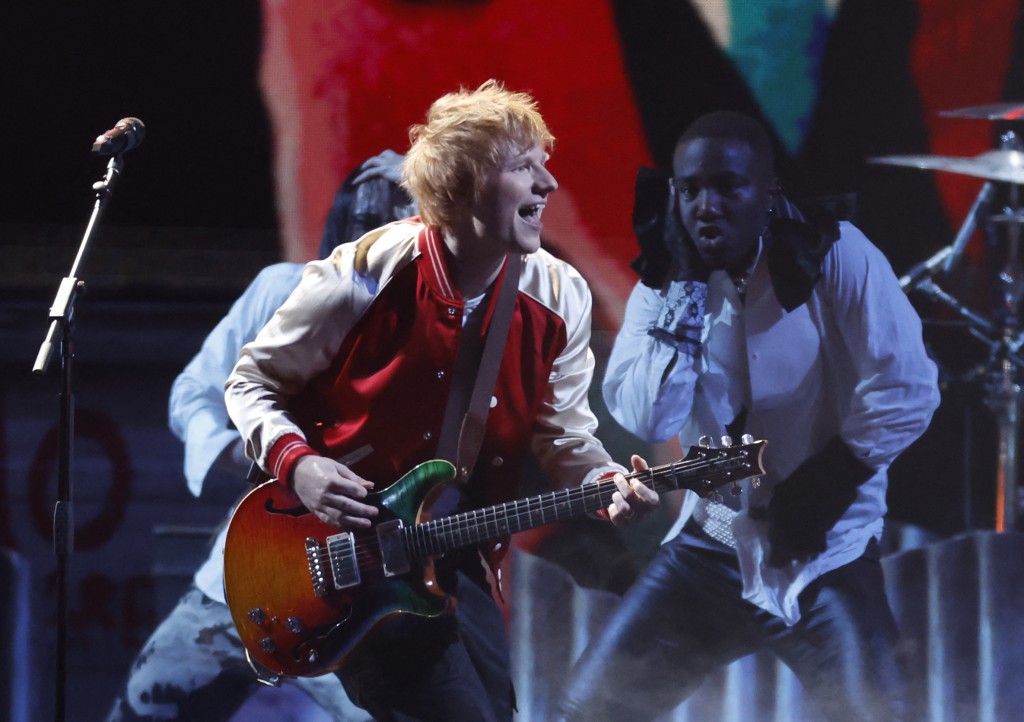 Ed Sheeran歌曲大受歡迎，可惜屢被指抄襲。