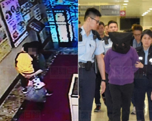 長期患有精神病的前清潔女工,兩年前疑在時鐘酒店以尼龍繩勒斃6歲男孫。 資料圖片