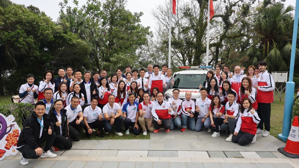 律師會參與警隊山頂警署燒烤聚會  攜手推動青年法治教育。律師會fb