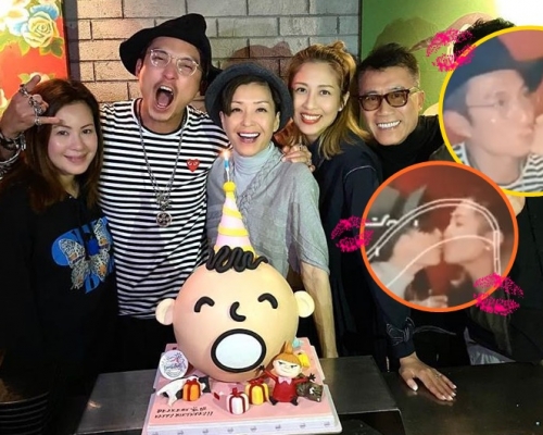 伍詠薇日前與好友飲酒食飯慶祝51歲生日。