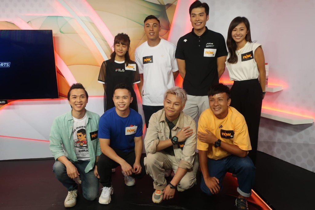 保錡今日出席《Now sports 節目巡禮記者會》。