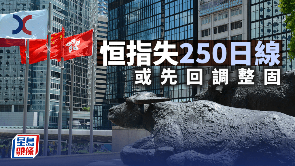 恒指失250日線或先回調整固｜古天后
