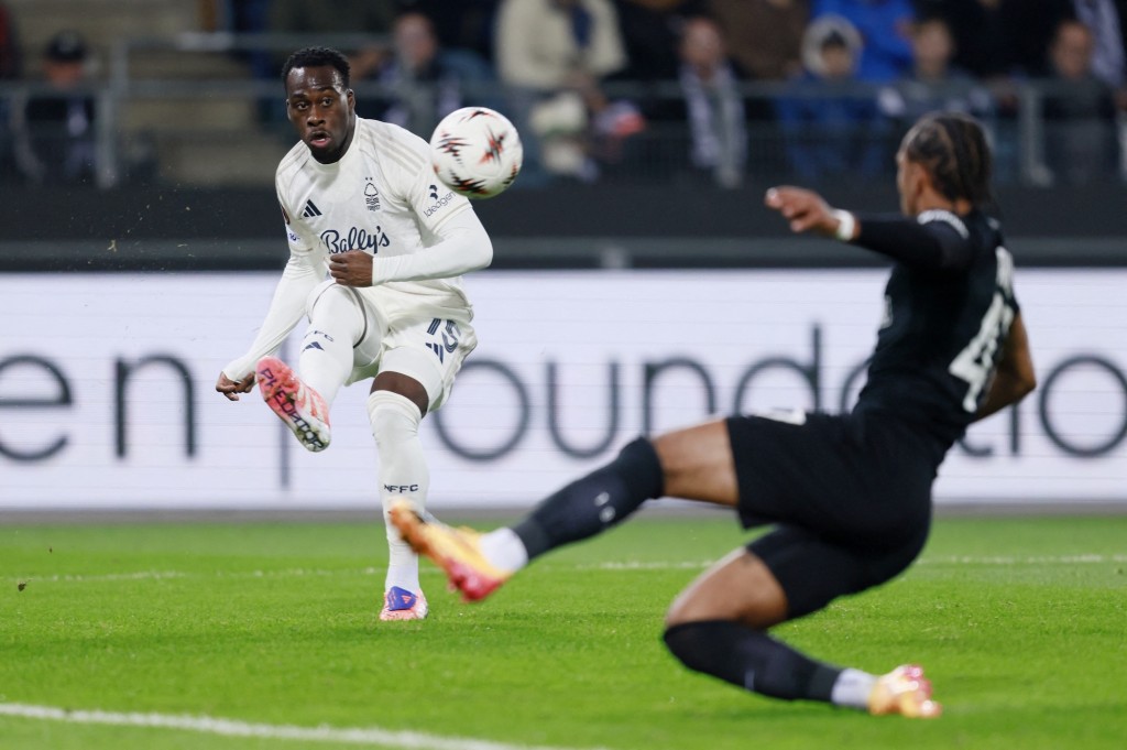 諾定咸森林作客0：0賽和格拉茨。路透社