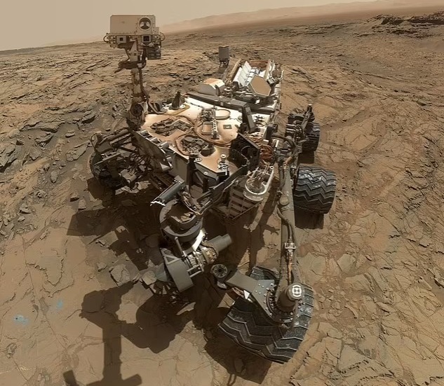 好奇号探测车在火星有“惊人”发现。网图