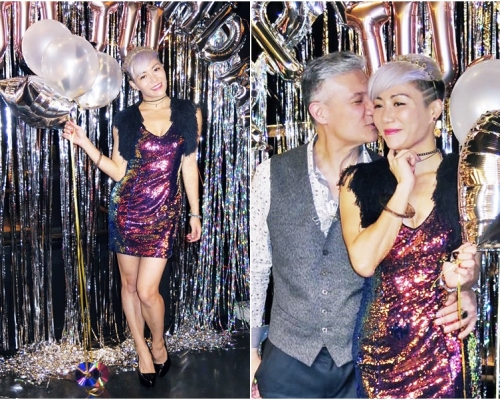 JuJu获导演男友司徒永华两度献吻，大晒恩爱！