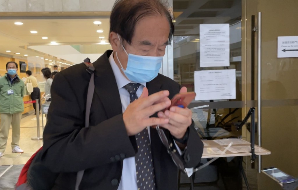 大律師黃志偉。劉曉曦攝