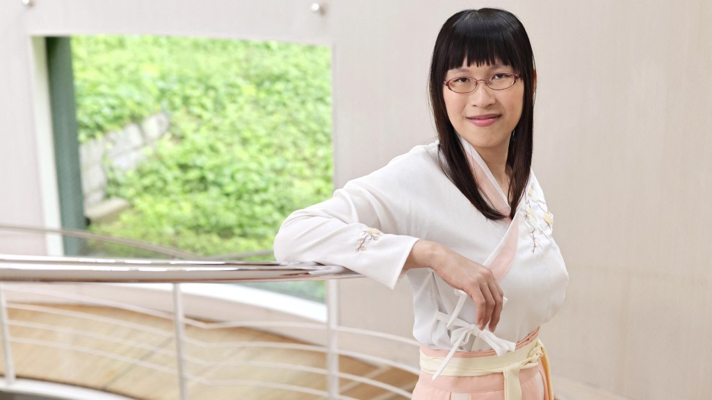 李琴峰獲得芥川獎得接受傳媒專訪。 法新社 李琴峰獲得芥川獎得接受傳媒專訪。 法新社