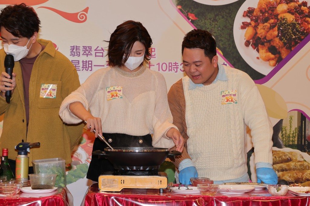 江嘉敏指公司又經常安排她拍飲食節目，但其實她都想拍遊戲節目。