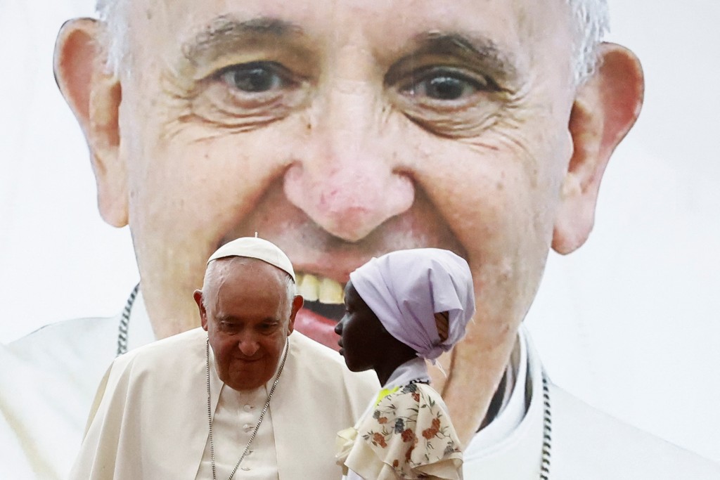 天主教教宗方济各（Pope Francis）。 REUTERS