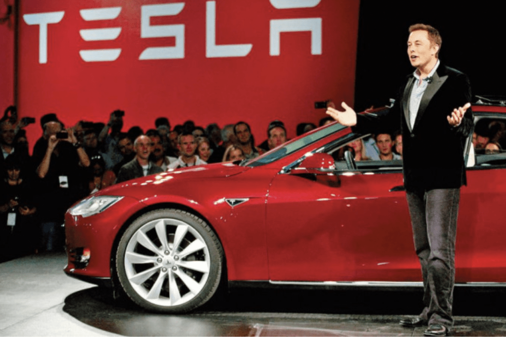 馬斯克的Tesla電動車公司是全球著名企業。