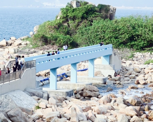 石澳藍橋已重新開放。康文+++ FB圖片