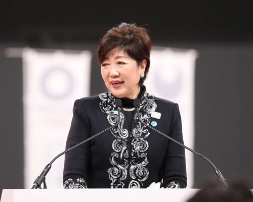 東京都知事小池百合子。 (新華社)