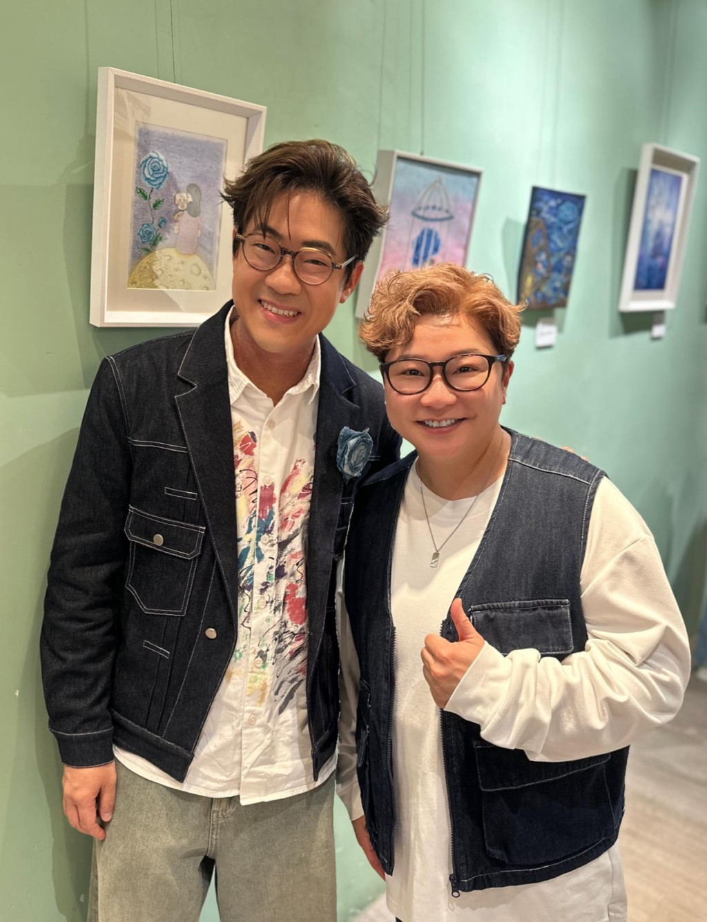 林彥言與啟豪分屬好友,於教唱歌堂後趕往支持。 林彥言與啟豪分屬好友,於教唱歌堂後趕往支持。