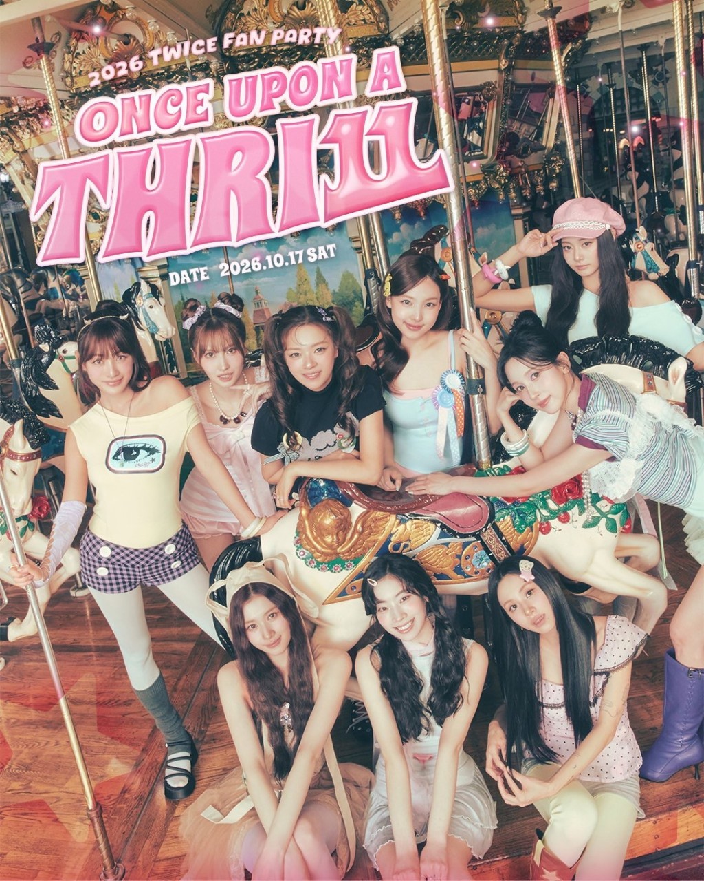 TWICE的11周年粉絲見面會將於17日舉行3場。