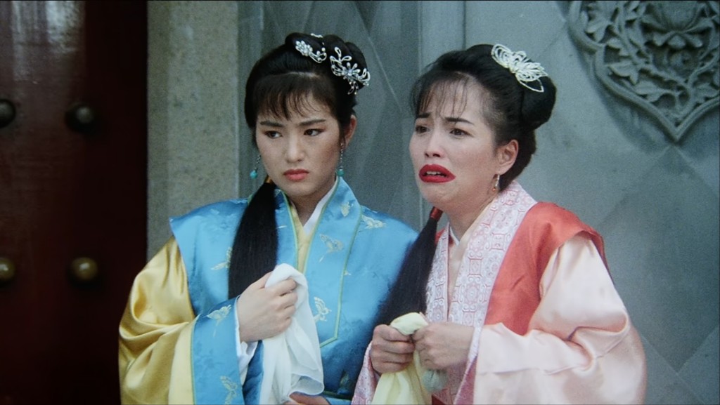苑瓊丹在《唐伯虎點秋香》飾演石榴一角都好經典。