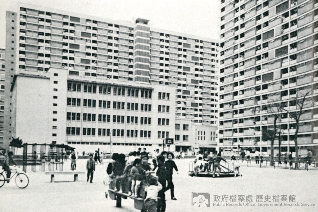 彩虹邨。（1969-1970年）歷史檔案館圖片