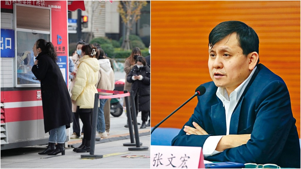 张文宏指新冠会成为季节性流行病。 路透社及资料图片