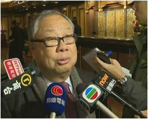 陳永棋指梁振英將「港獨」勢力遏下去,值得表揚。