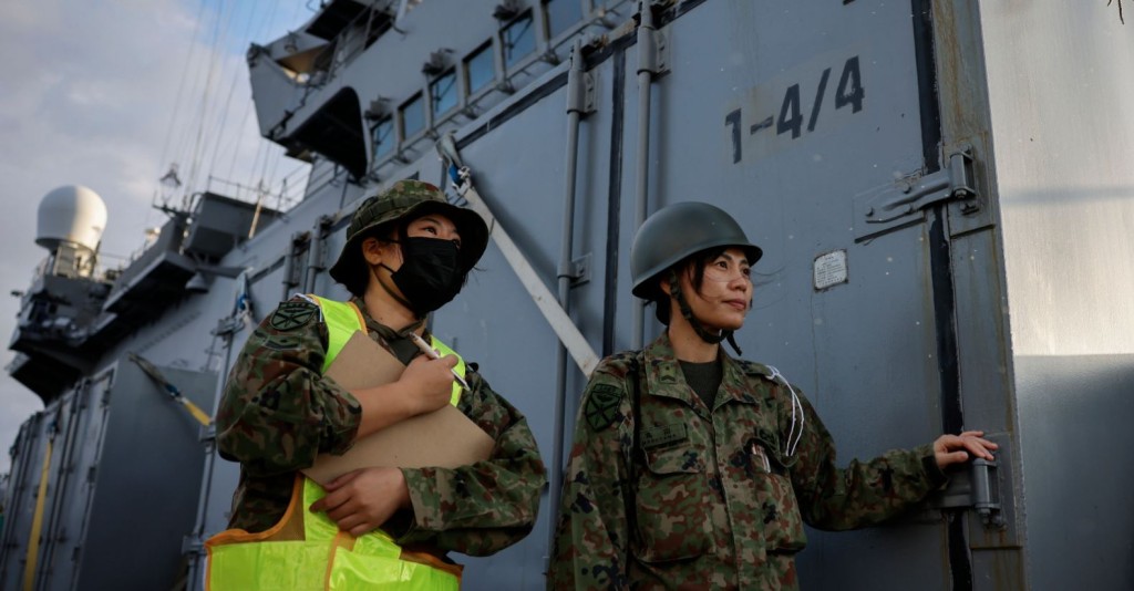 日本自衛隊未正視性騷擾問題，影響女性加入。路透社