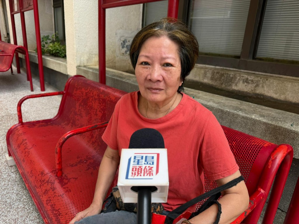 居住約20年的租戶張女士。陳耀霆攝 居住約20年的租戶張女士。陳耀霆攝