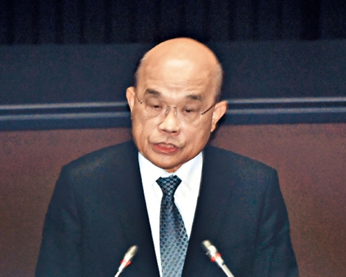 ■被列入台獨名單的蘇貞昌。