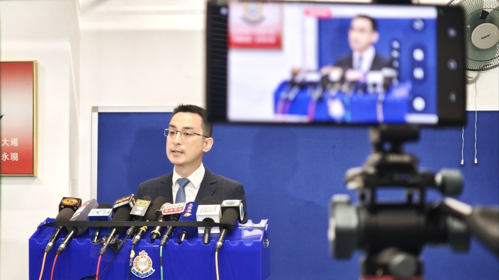 警務處國家安全處警司周學賢交代案件。