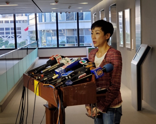 民主派會議召集人陳淑莊。