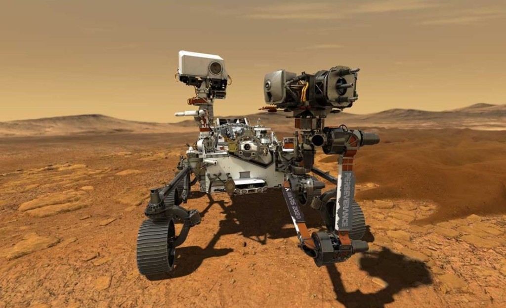 圖為構想毅力號運行畫面。NASA