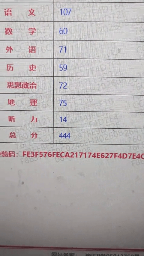 河南焦作的考生魏斌傑拍片稱生於4月4日高考444分,考入殯葬專業。 河南焦作的考生魏斌傑拍片稱生於4月4日高考444分,考入殯葬專業。
