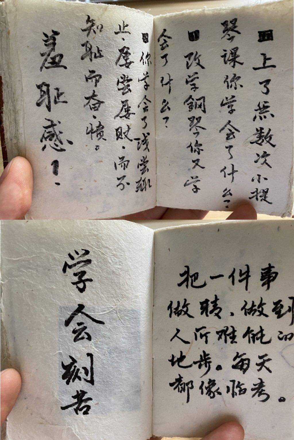 薄瓜瓜在互聯網公開母親家書。